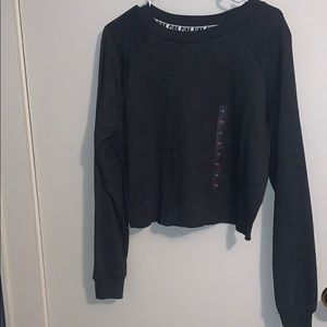 PINK Cropped Crew Neck